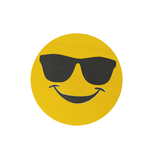 Cool Sunglasses Emoji Sign - housenumbers.ie