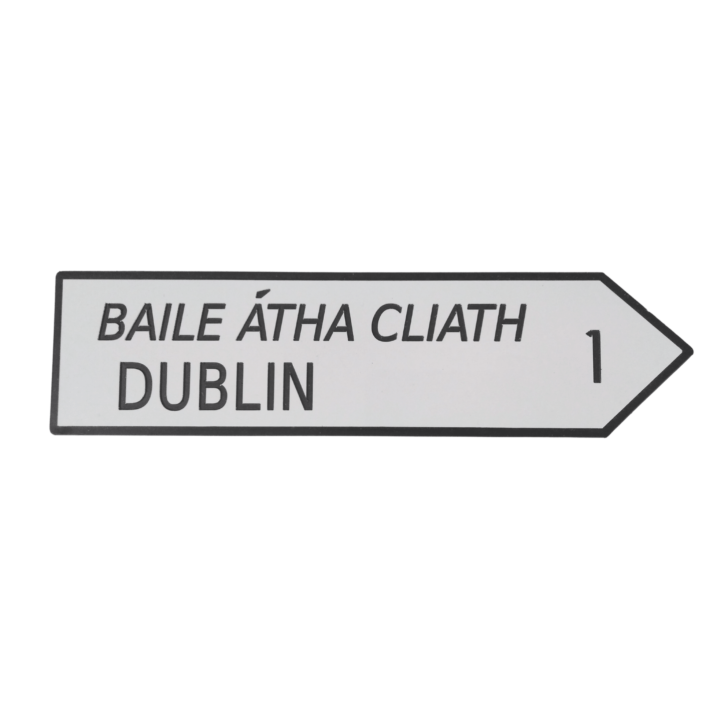 Dublin Road Sign - housenumbers.ie