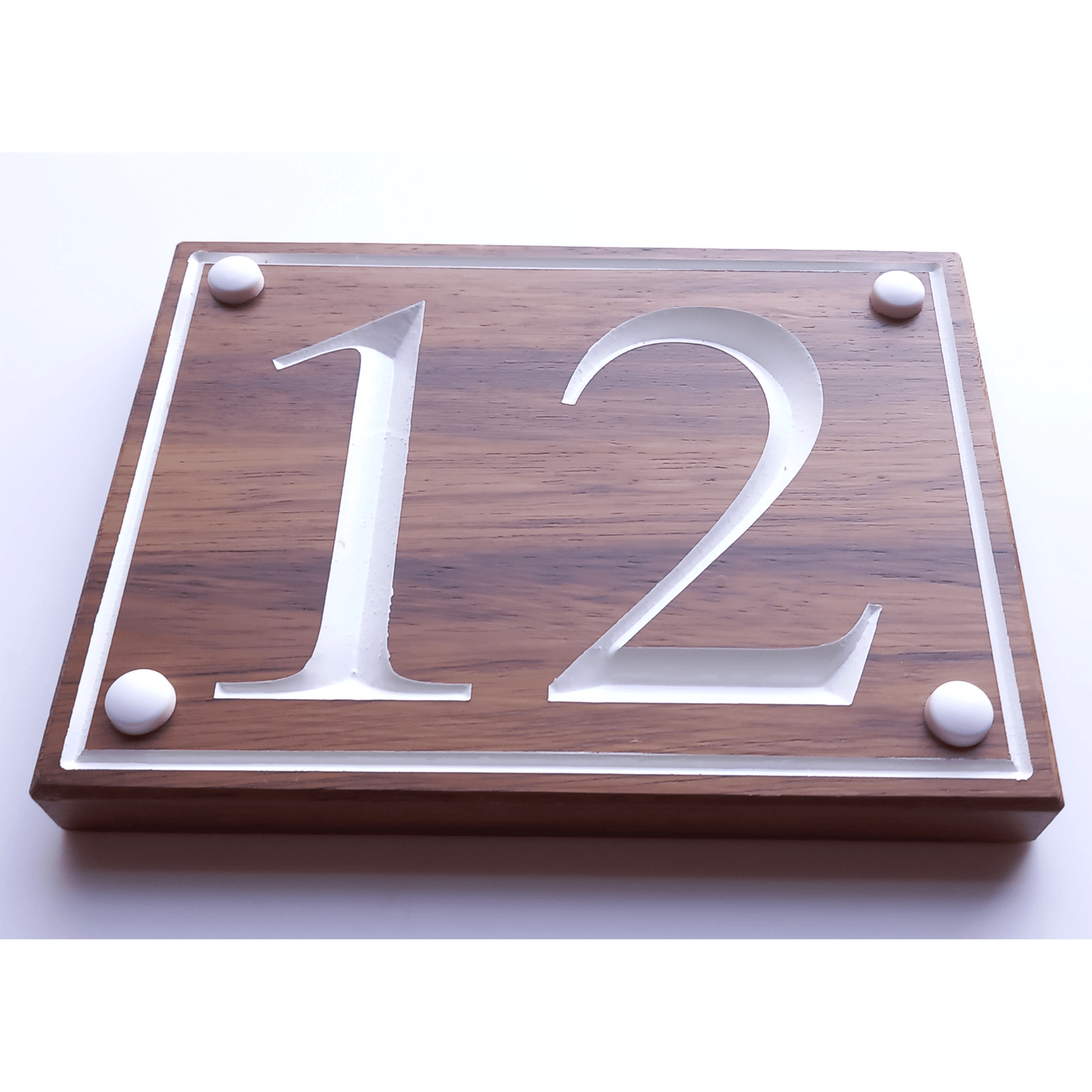 Wooden Rectangle Sign (200x150mm) - housenumbers.ie