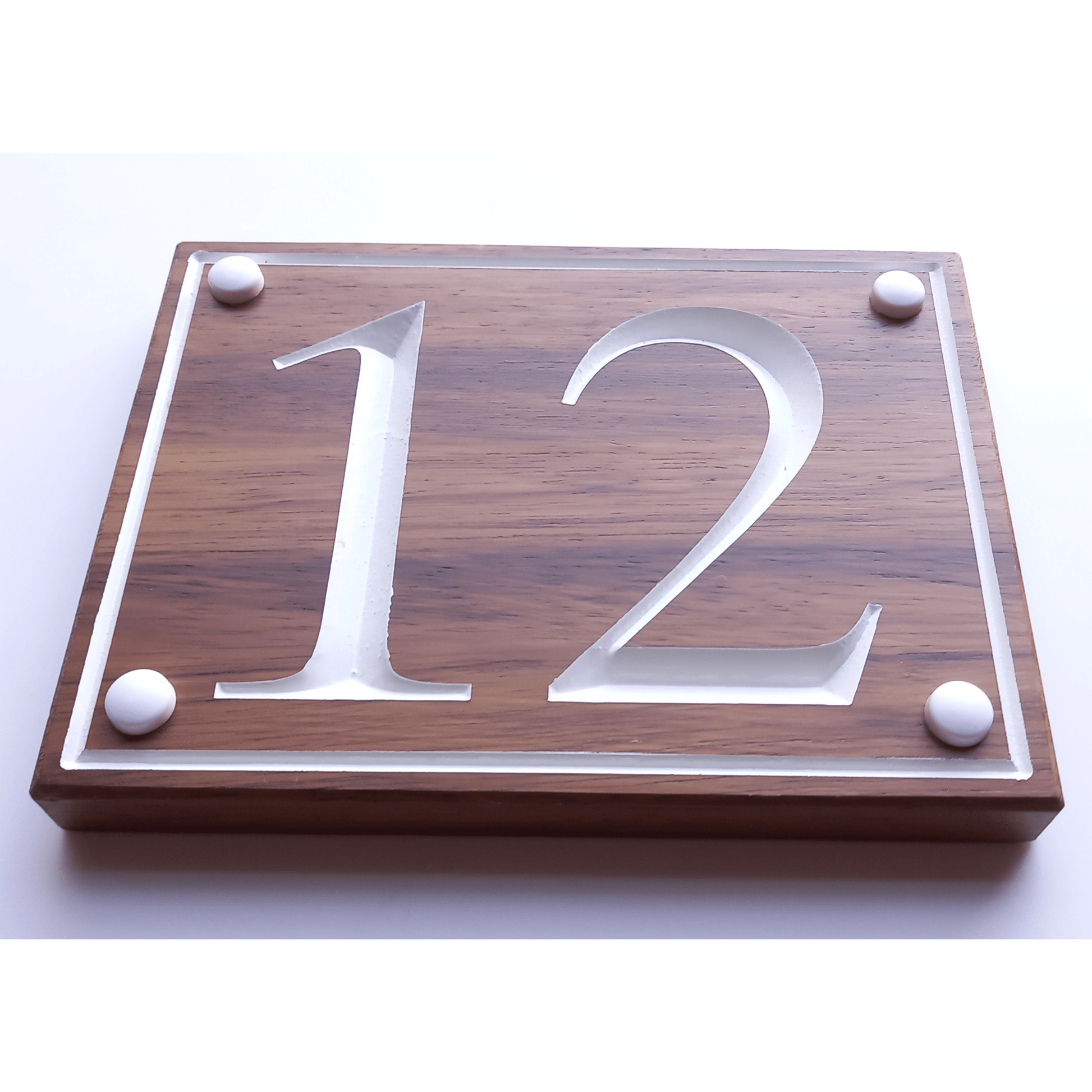 Wooden Rectangle Sign (200x150mm) - housenumbers.ie